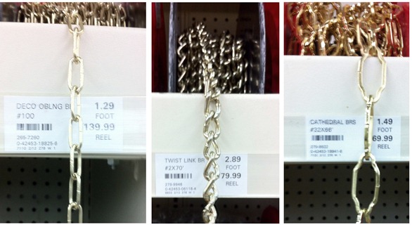 decorative chain link