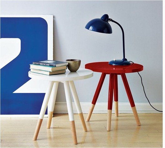 dipped side table west elm