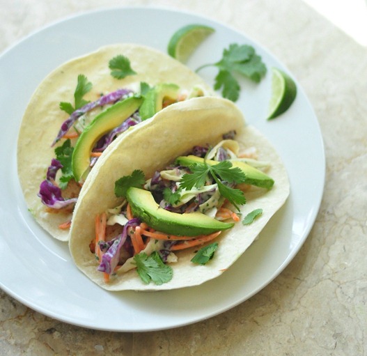fish tacos chipotle lime cilantro slaw