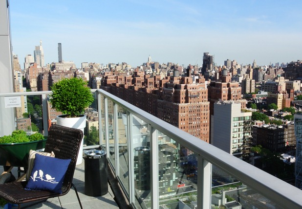 new york rooftop terrace view