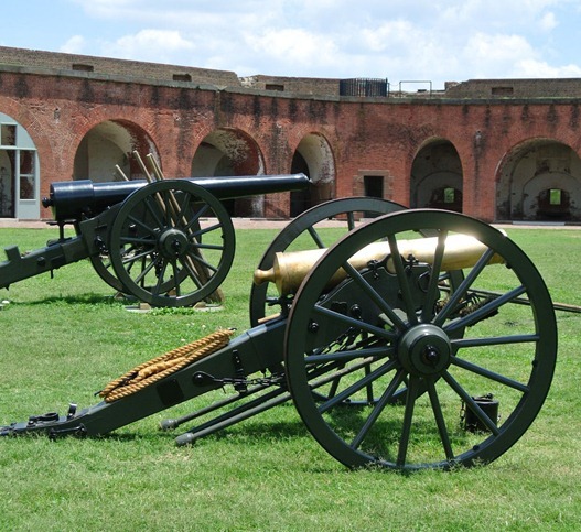 fort pulaski cannons
