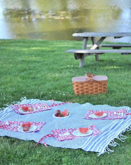 picnic at the lake