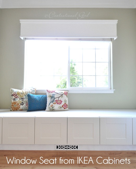 We Have A Window Seat Centsational Style, Billy Bookcase Window Seat