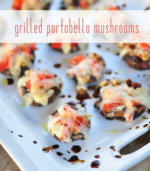 grilled portobello mushrooms