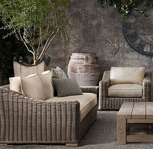 neutral outdoor space