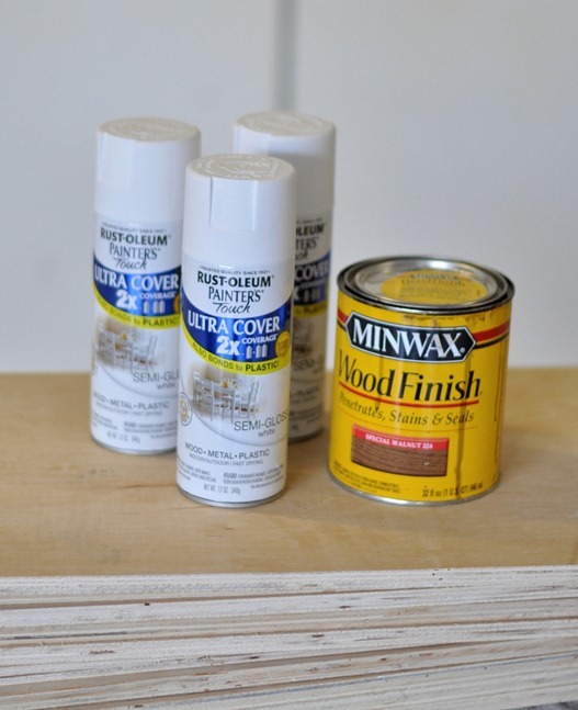 rustoleum spray paint minwax stain