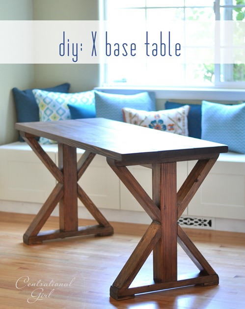 x base table diy