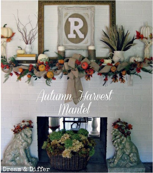 autumn mantel dream and differ