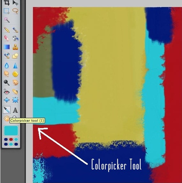 change colors with colorpicker tool