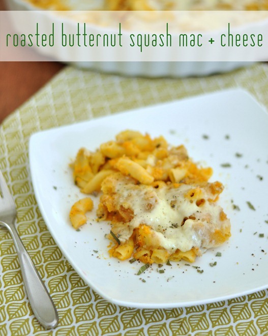 roasted butternut squash mac and cheese