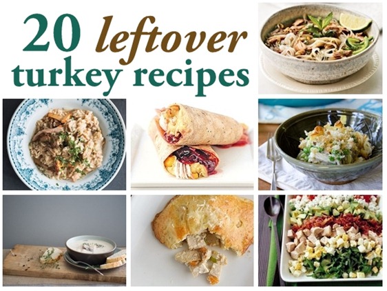 20 leftover turkey recipes