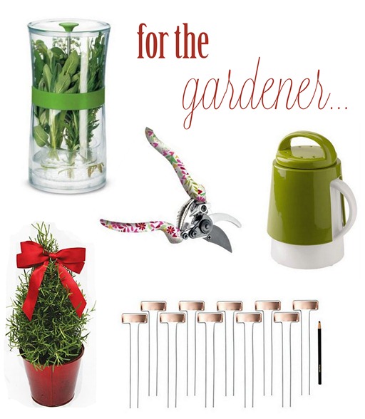 for the gardener