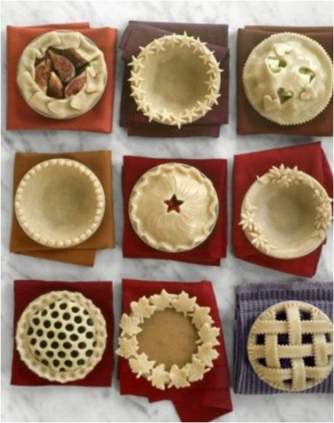 making decorative pie crusts