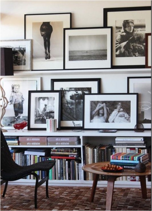 black and white gallery on ledge apt therapy