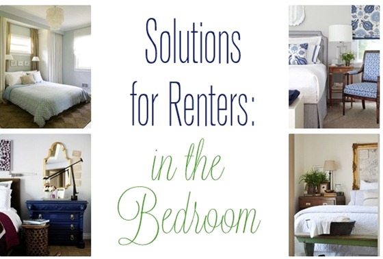 solutions for renters in the bedroom