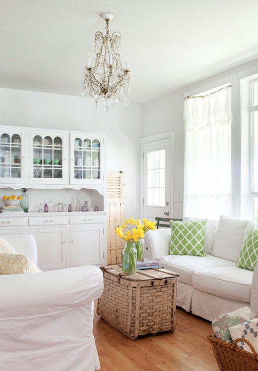 white cottage living room albaworks