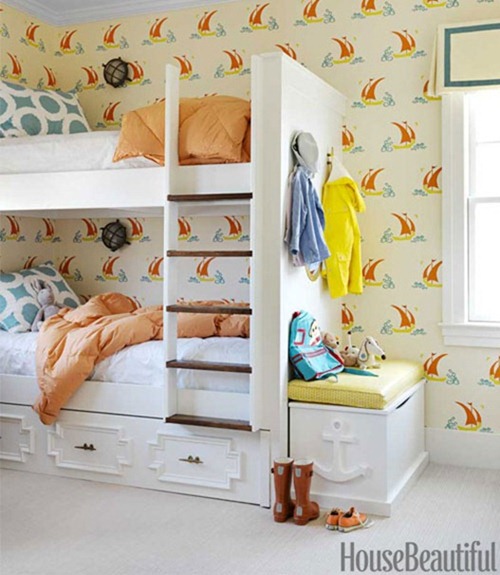 bunks with drawers housebeautiful