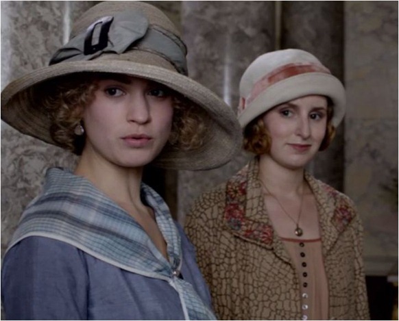downton abbey hats on ladies