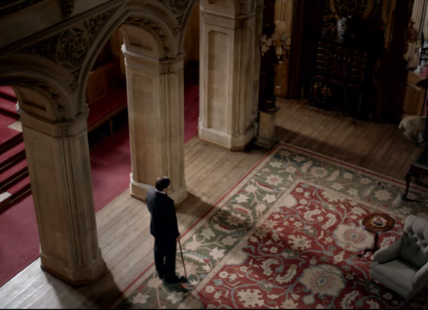 entry hall downton abbey