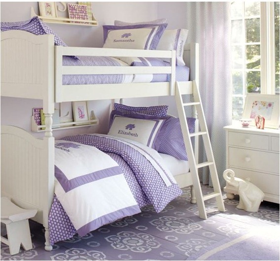 Bunk Beds For A Girl Centsational Style, Girls White Bunk Bed