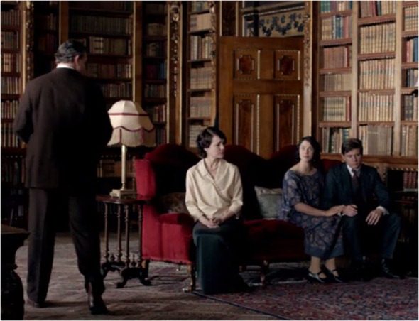 library downton abbey