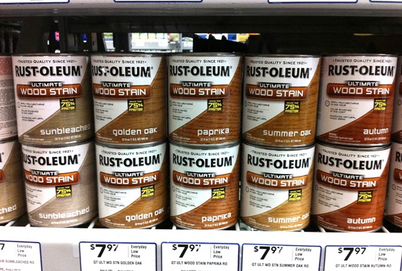 rustoleum wood care stains