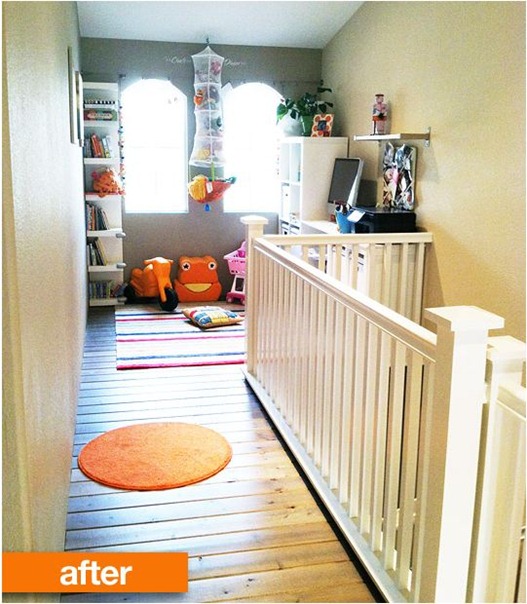 two story foyer makeover