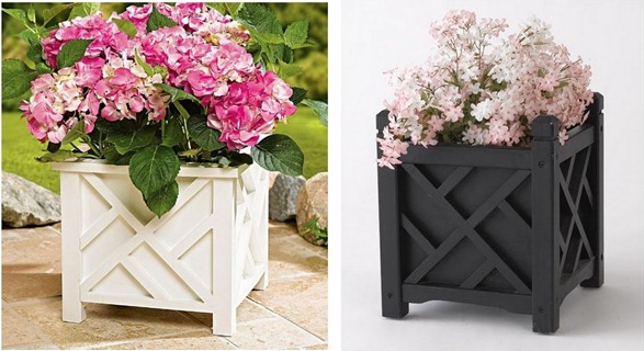 chippendale style planters