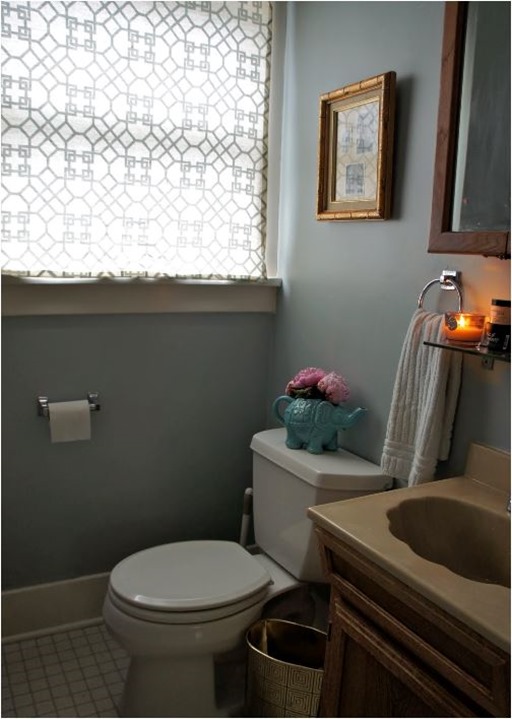 clementine and olive bathroom