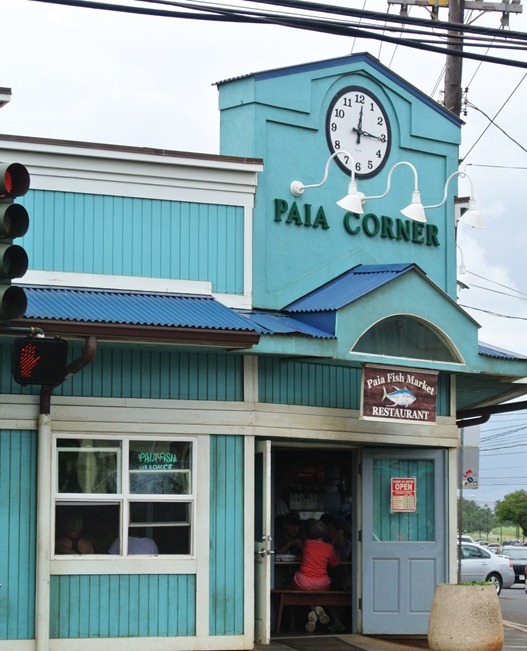 paia fish market on corner