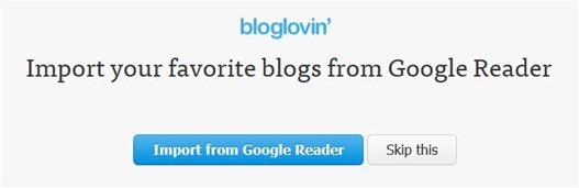 bloglovin import