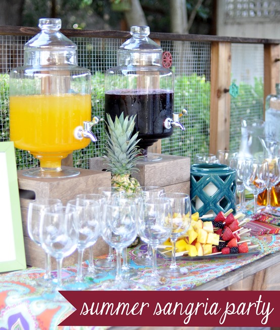 summer sangria party