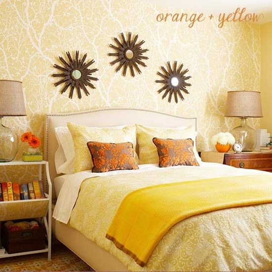 yellow wallpaper bhg
