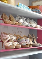 high heel shoe rack