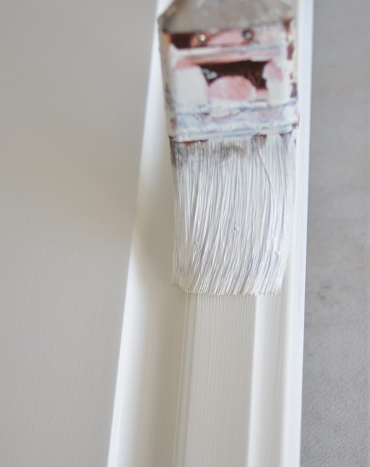 purdy paintbrush white paint