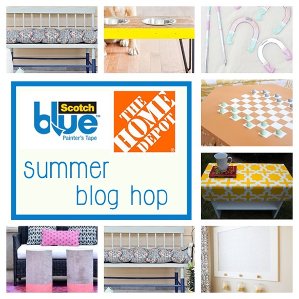 3m ScotchBlue Tape and Home Depot Summer Blog Hop