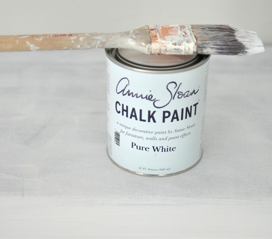 pure white chalk paint