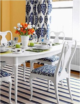 decorate with bold pattern