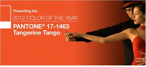 tangerine tango color of the year
