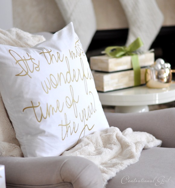 most wonderful time pillow