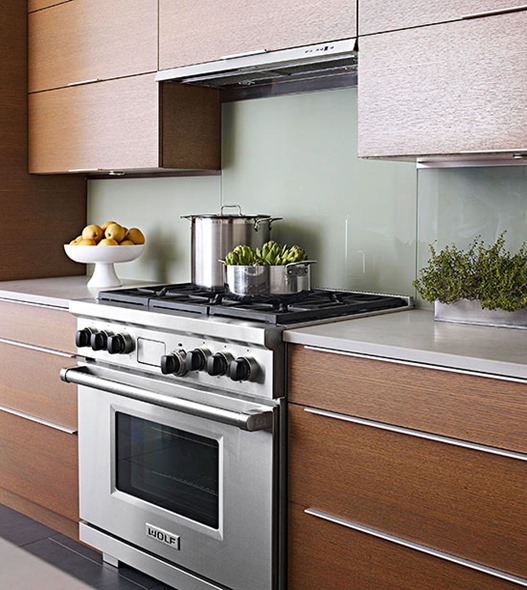 contemporary wood cabinetry