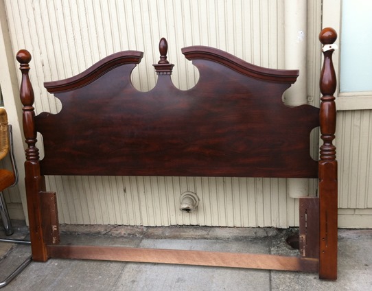 mahogany headboard
