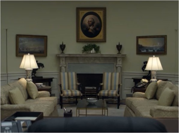 house of cards oval office fireplace