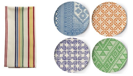 stripe and pattern plates