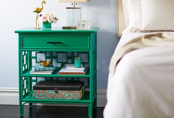emerald nightstand
