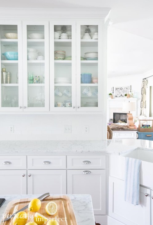 perfectly imperfect kitchen makeover
