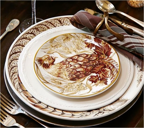 pheasant accent plate