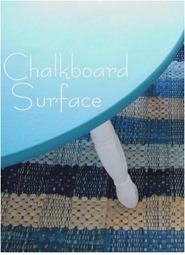 chalkboard kids table