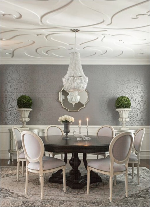 elegant dining room makeover