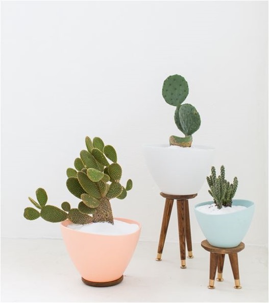 mid century plant stands